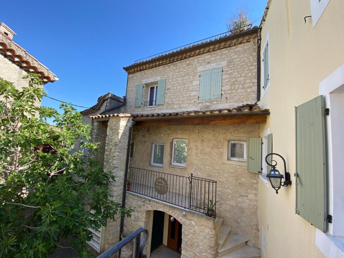 Le Rif Hotel Puygiron Buitenkant foto