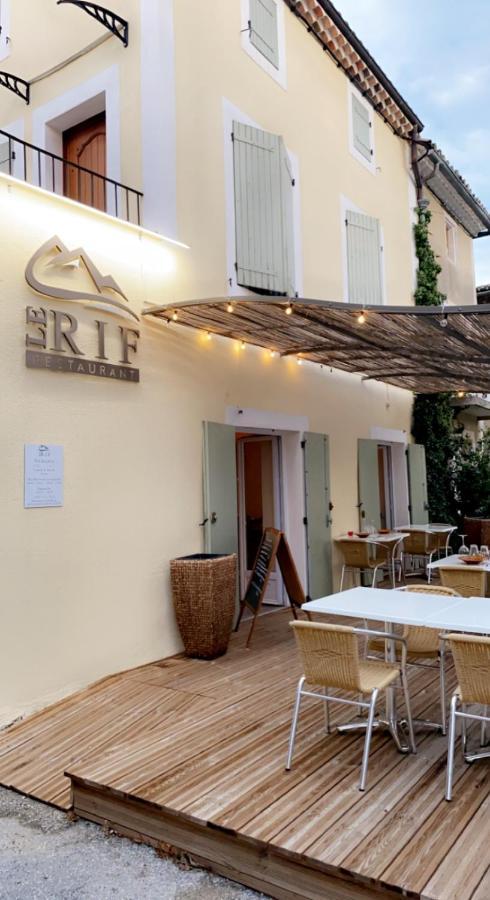 Le Rif Hotel Puygiron Buitenkant foto